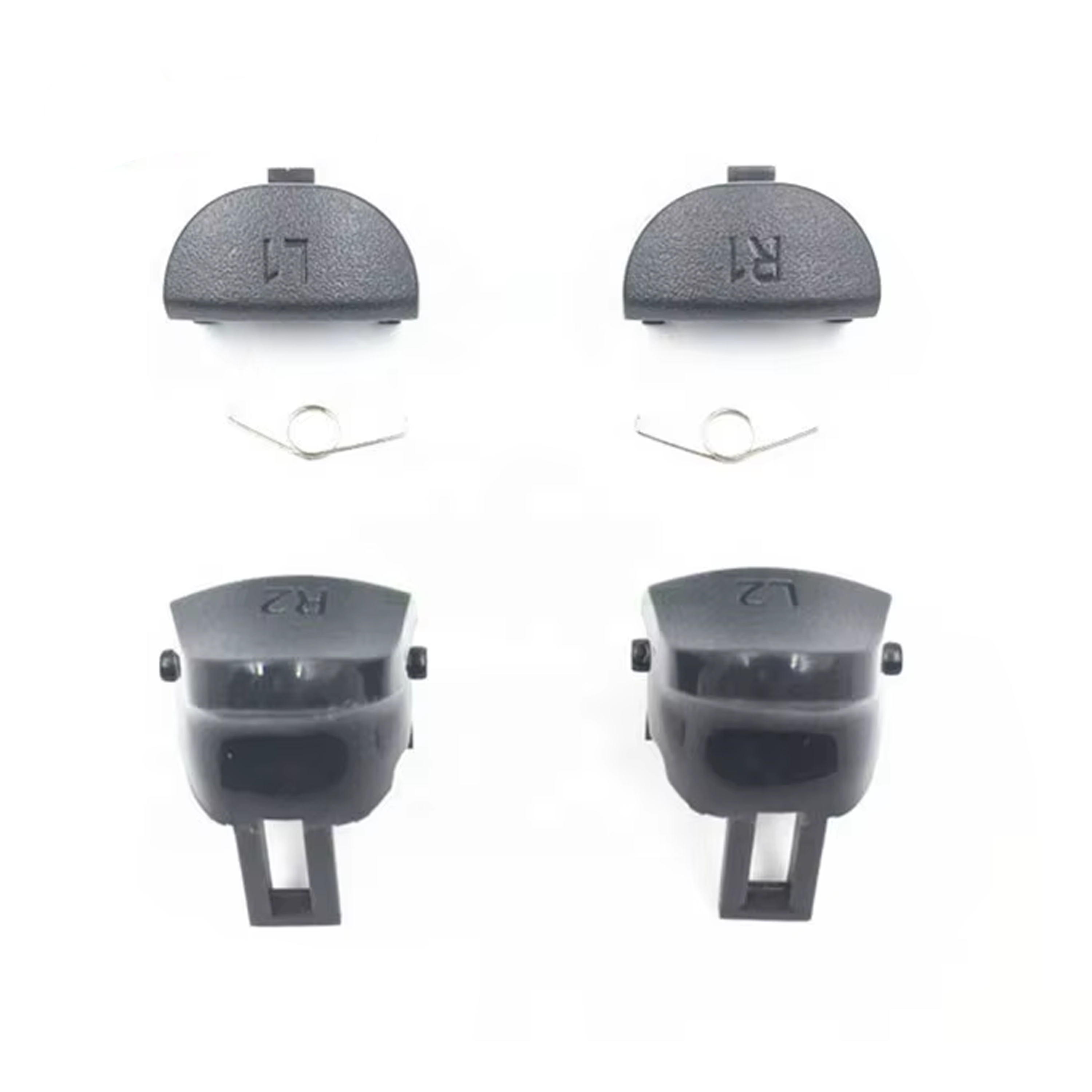 Kit Gatillos R2-R1-L2-L1 + Resorte Ps4 V2 Kit Gatillos R2-R1-L2-L1 + Resorte Ps4 V2